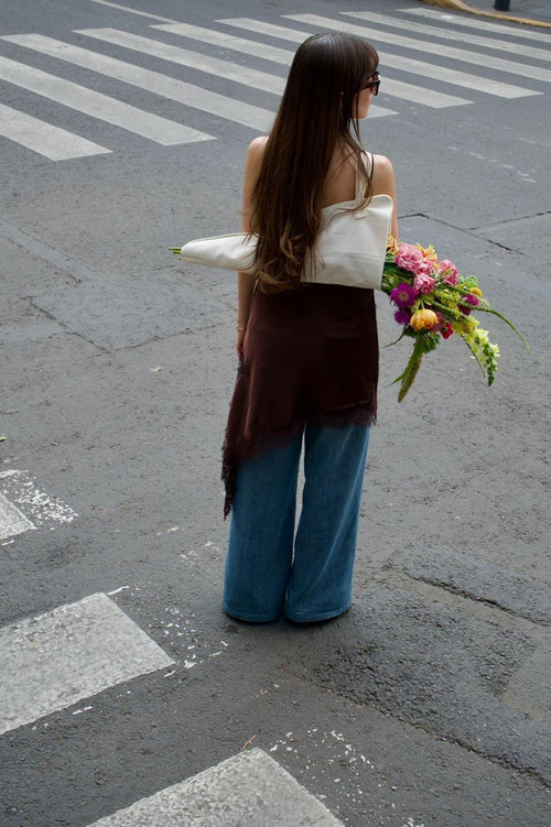 RAMO + FLOWER TOTE BAG